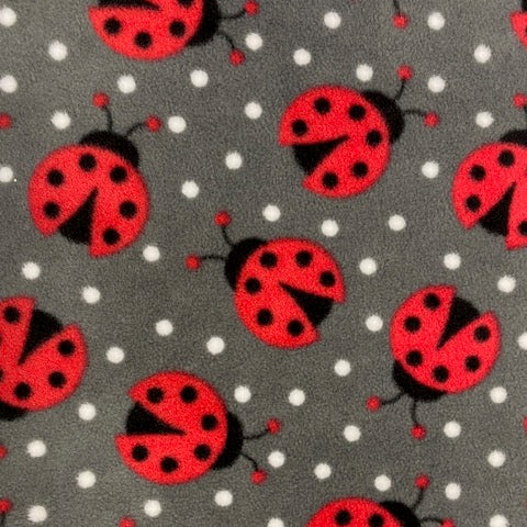 Leppäkerttu fleecekangas