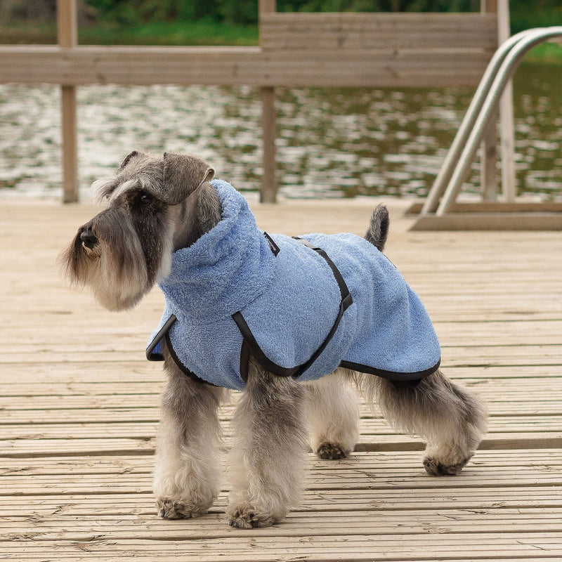 Froteinen kylpytakki koiralle